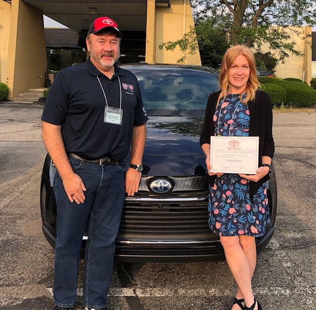 Toyota Scholarship awarded to Slippery Rock student